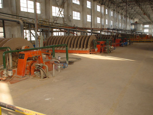 Rotary Ceramic Vacuum Disc Filter 60m3 Area 0.1-50μm Precision Mining Slurry Dewatering Equipment