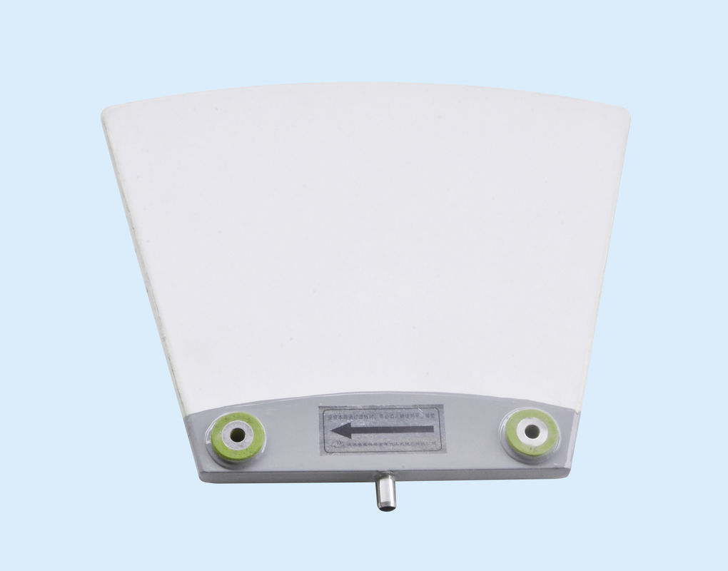 لوحة تصفية الألومينا سيراميك بيضاء 0.85µM ～ 5µM تصفية صفاء مقاومة للتآكل